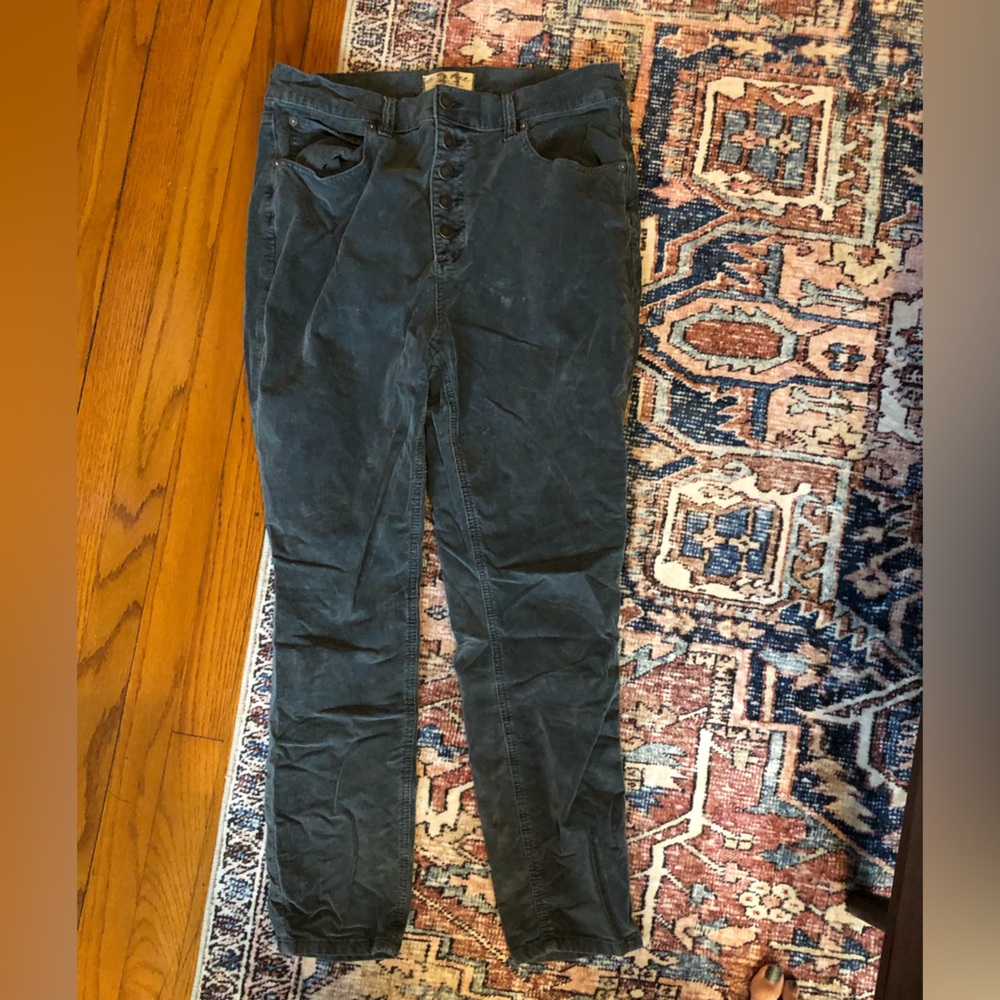 We the Free grey corduroy pants size 31